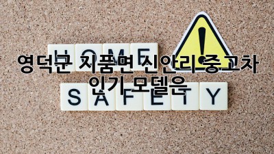 영덕군 지품면 신안리 중고차 인기 모델은?